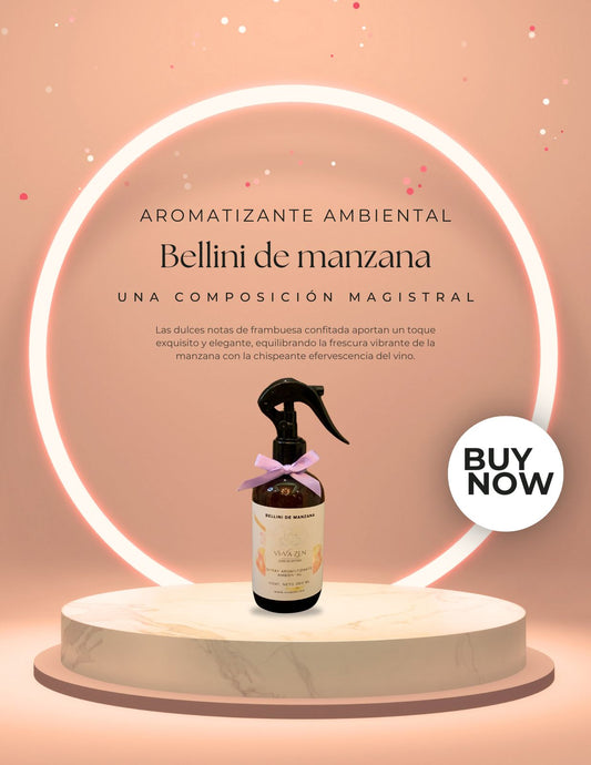Spray Aromatizante Ambiental Bellini de Manzana