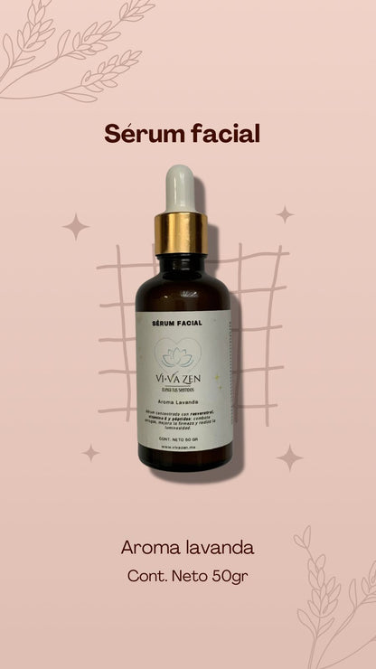 Sérum Facial con Resveratrol y Péptidos