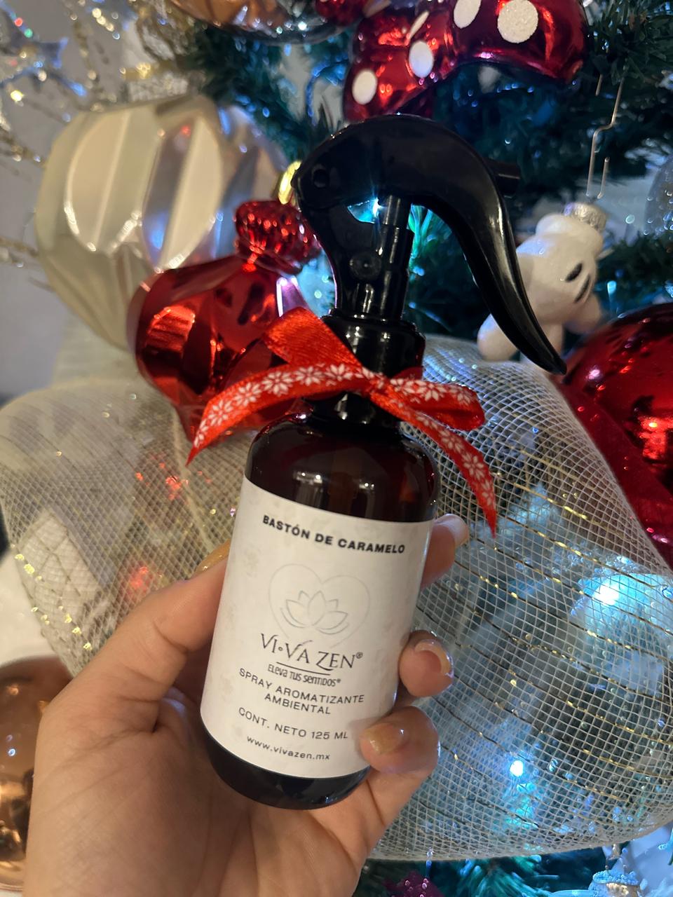 Spray Aromatizante Ambiental "Bastón de Caramelo"